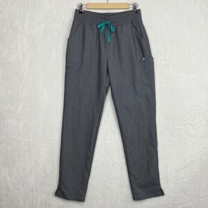 FIGS Yola Skinny Scrub Pants‎ Womens S Graphite NWT High Waisted W20SW2031